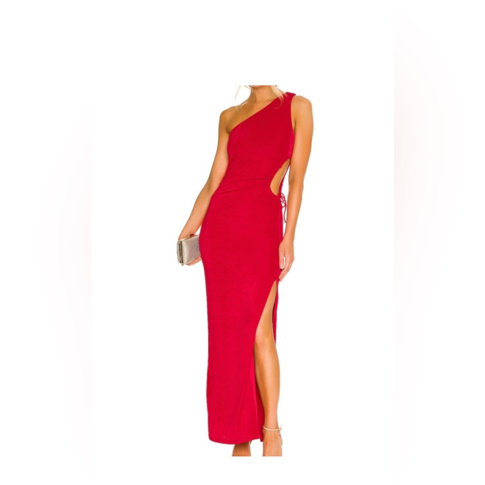 REVOLVE Superdown Cut out Maxi Dress | Red | Size M